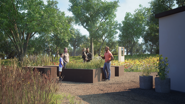 Workshops and seminars invite visitors to discuss and learn about the issue and engage in direct efforts in the garden. The workshops also act as social proof and makes the community building visible.