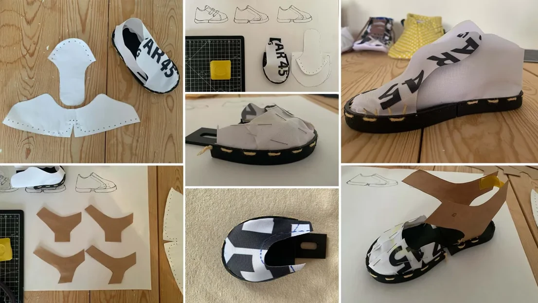 Form exploration with fabric