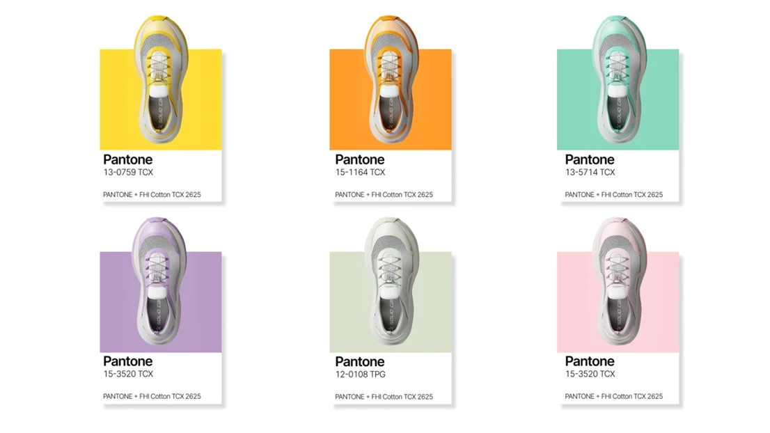 Color, Material, Finish.