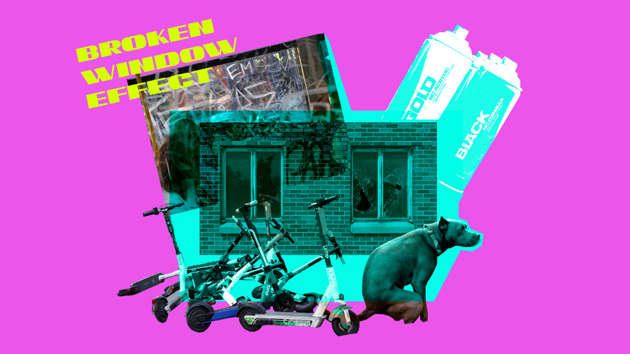 Urban phenomenon “The Broken Window Effect”