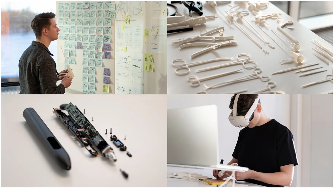 Hands-on research, concept ideation, and XR experimentation.