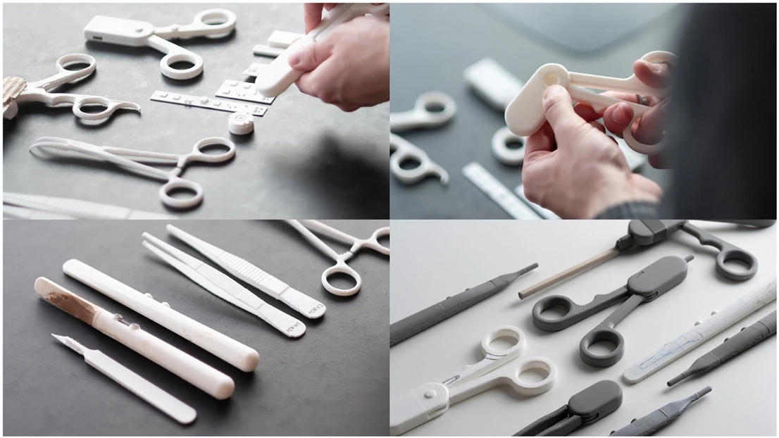 Iterative process and prototyping of core surgical archetypes.