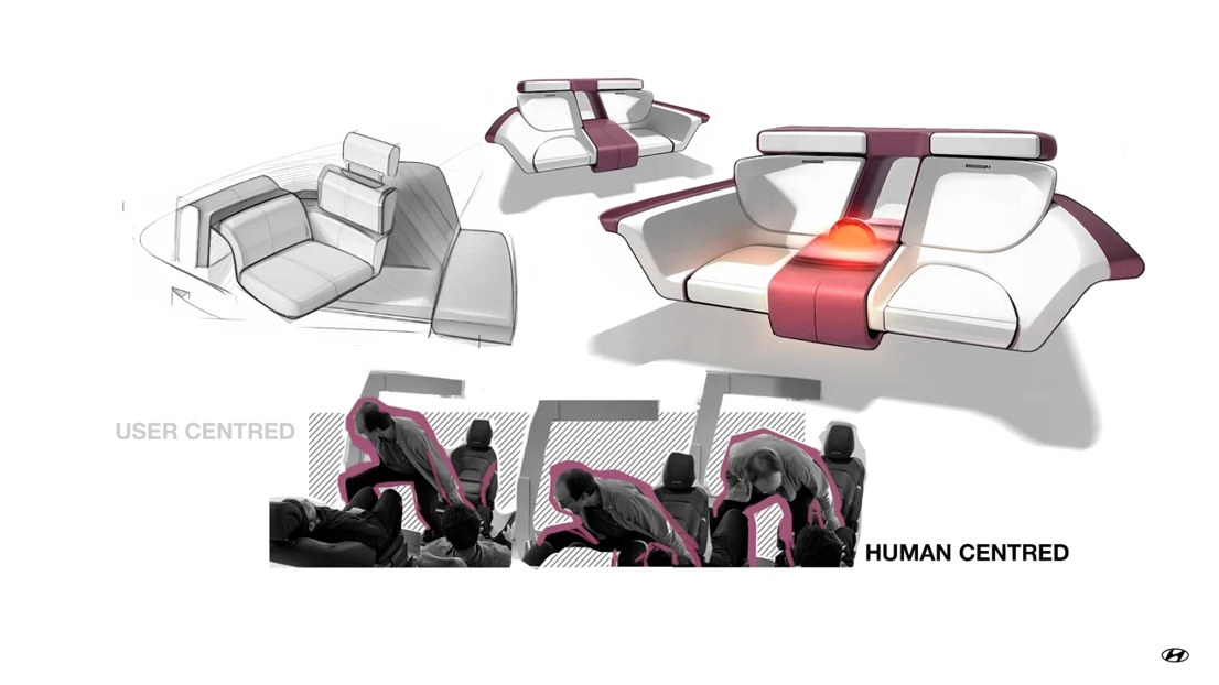 Three seating positions, one experience.