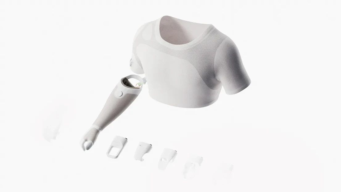 The final concept – a hybrid, body-powered prosthesis.