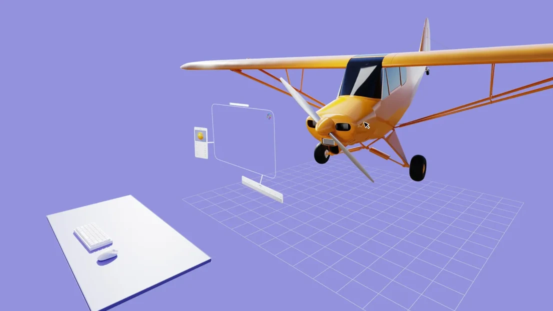 The volumetric interface of 3D modeling in spatial computing