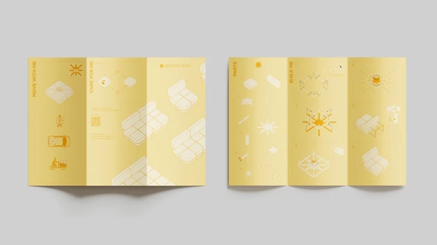 Informational trifold brochure.