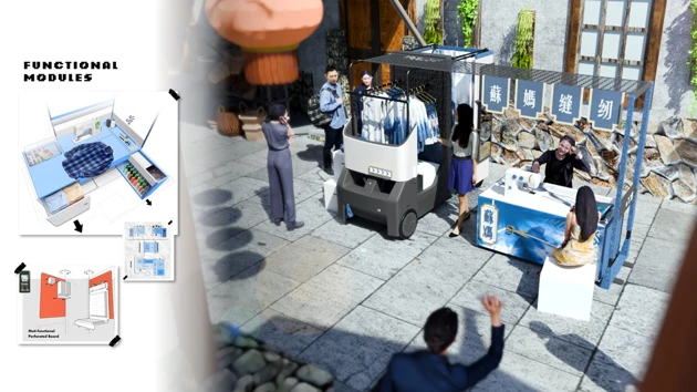 Tie-dye tailor’s scenario.