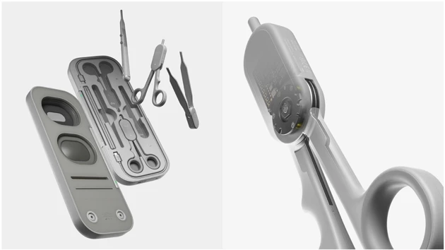 Full kit (disassembled), highlighting advanced force-feedback simulation.