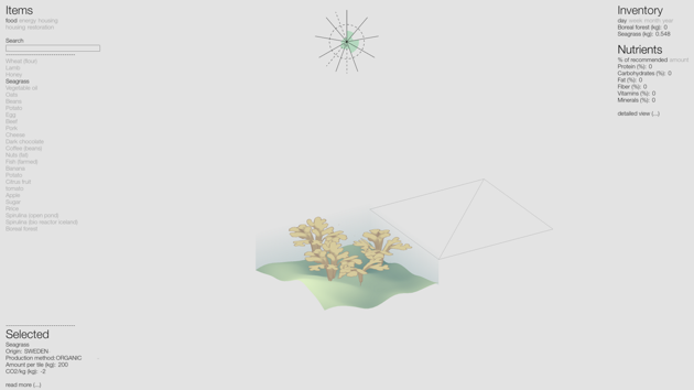 Result 2: Final prototype interface