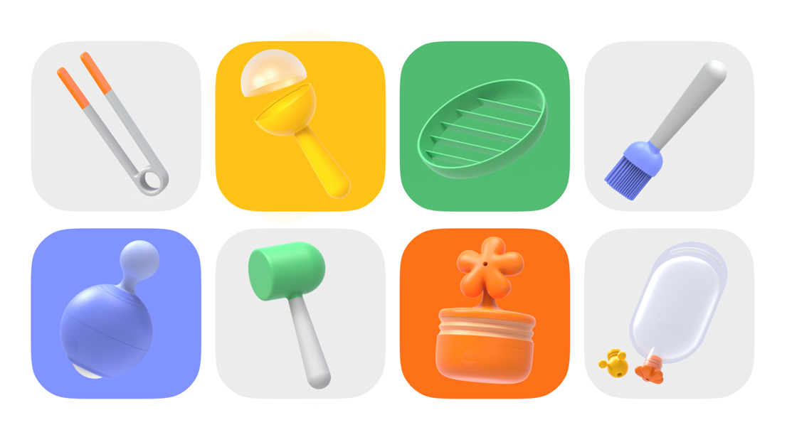 The eight different artefacts in the toolkit 