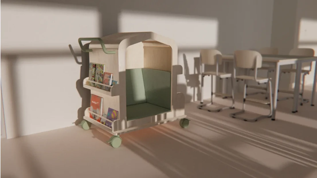 The product in a classroom environment