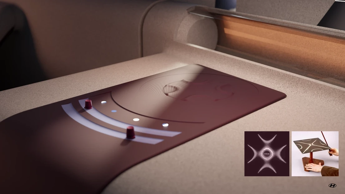 Chladni plate tactile navigation