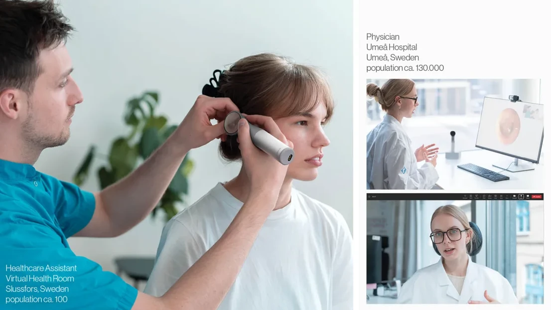 Designed for telemedicine.