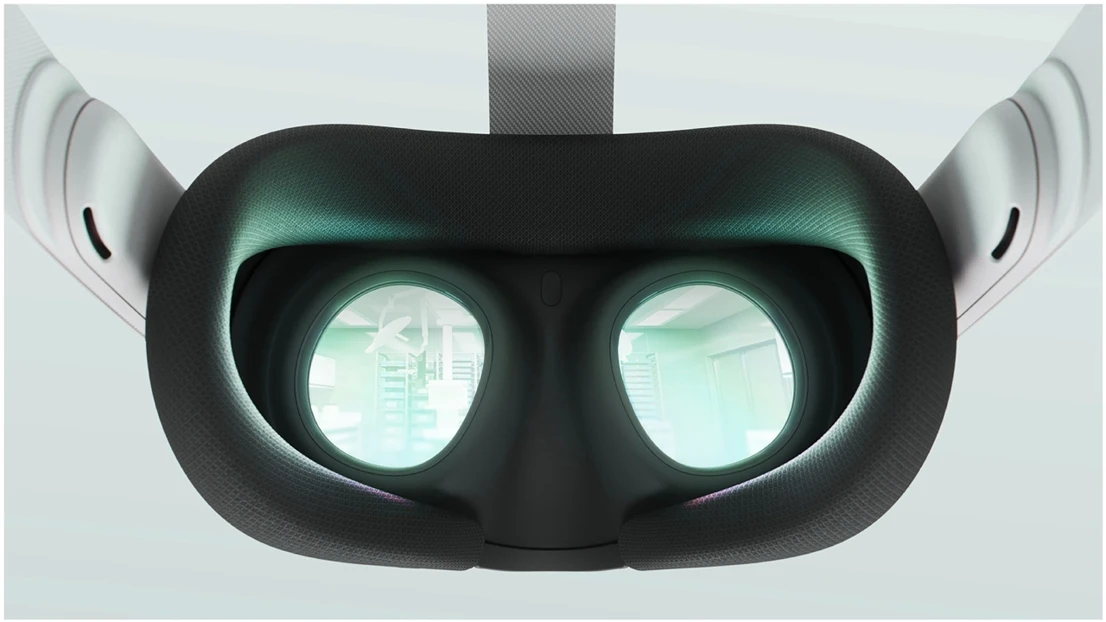 XR point-of-view of the immersive MX Surgical training space.