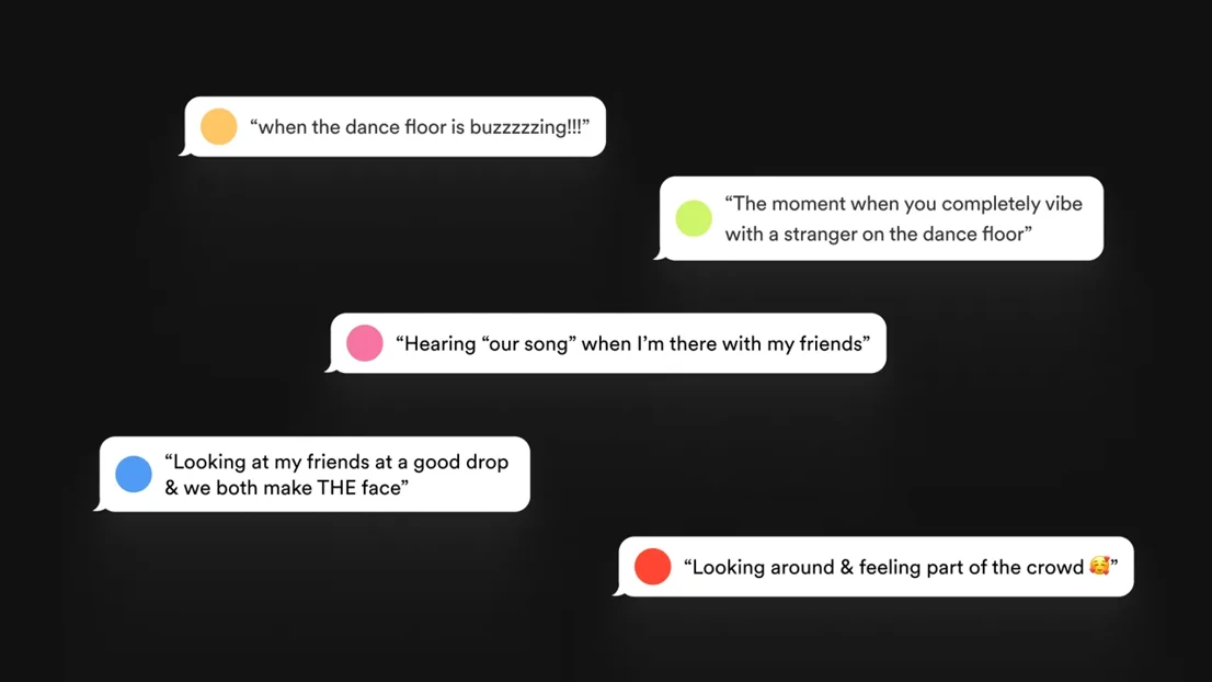 Inspirational moments from the party setting