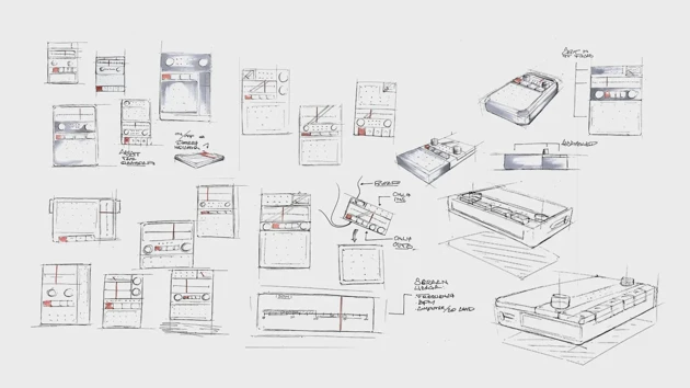Sketches, form exploration 