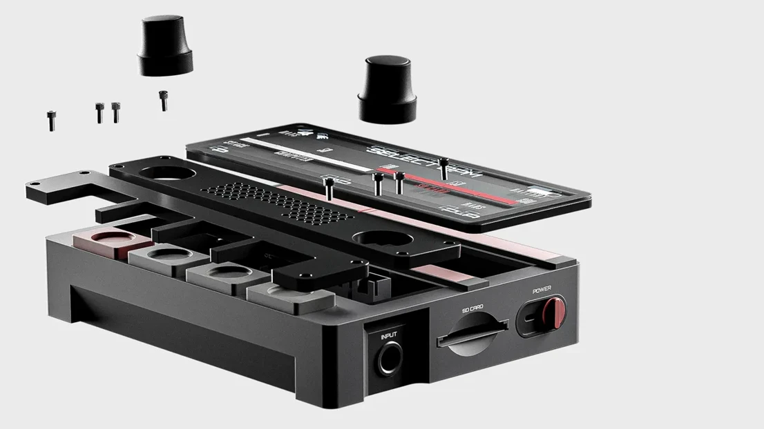 Visualization of the product's exchangeable parts