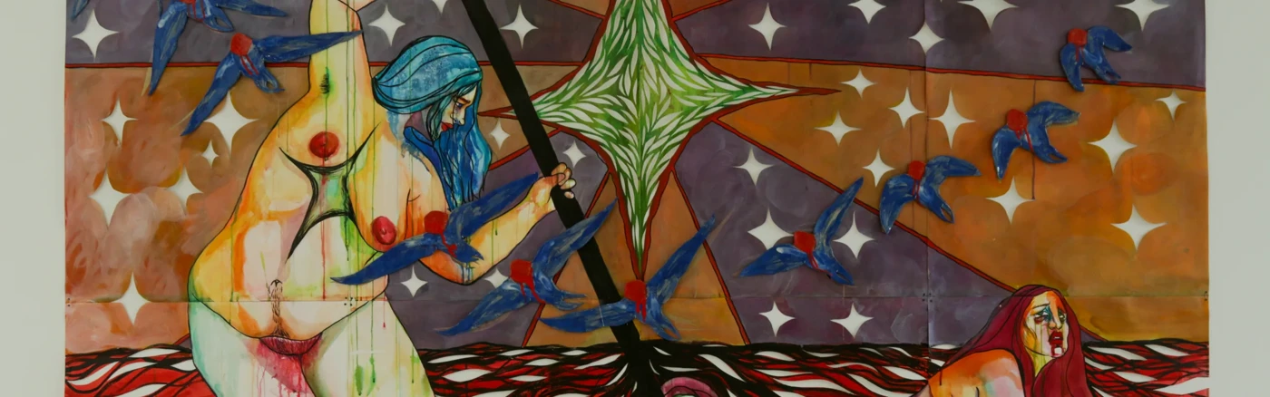 Painting by Ángela Abuja Miranda 