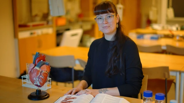 Dietiststudent Jessica Renlund. 