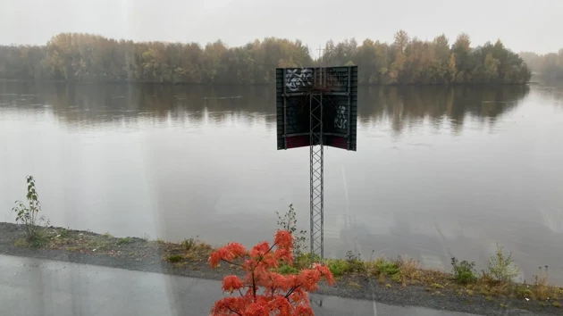 The river