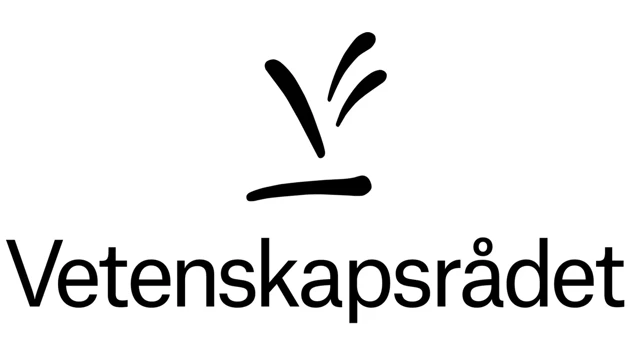 Vetenskapsrådets black logo