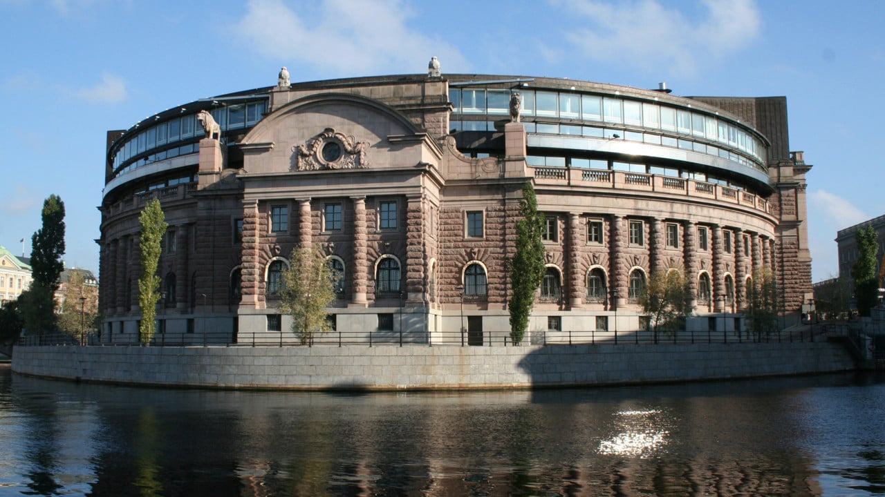 Riksdagshuset i Stockholm.