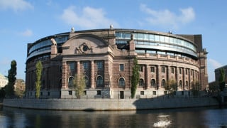 Riksdagshuset i Stockholm.