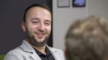 Bild från panelsamtal