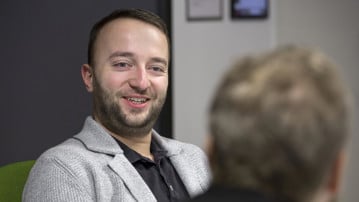Bild från panelsamtal
