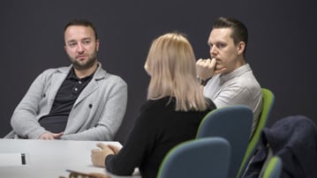 Bild från panelsamtal
