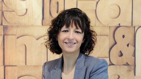 Emmanuelle Charpentier, hedersdoktor vid Umeå universitet.