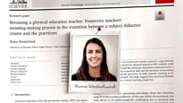 Publikation 2023: Runa Westerlund