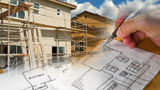 Architect and Construction Montage