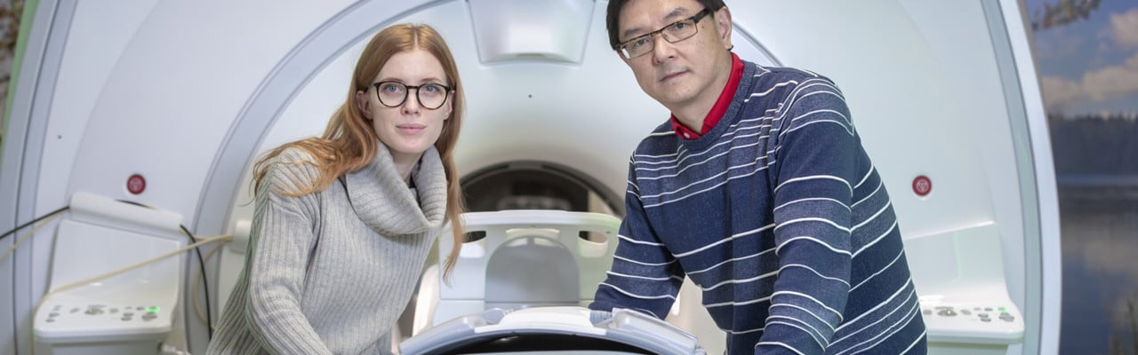 Bild på Klara Leffler, Anknuten som doktorand och handledare Yun Yu i matematik, Umeå universitet