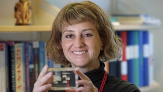 Francesca Aguilo, biträdande universitetslektor vid Institutionen för medicinsk biovetenskap, Umeå universitet.