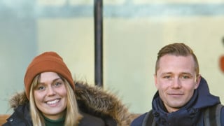 Studenterna Alexandra Sandström och Christian Esselin som båda pluggat utomlands som Erasmus-studenter.