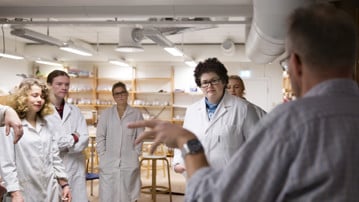Bild på studenter