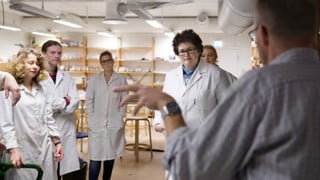Bild på studenter