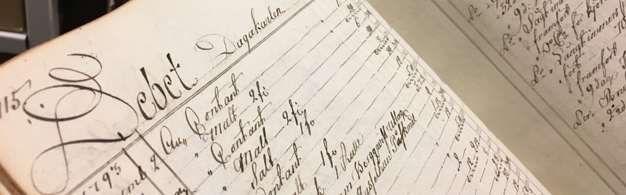 Arkivtext Ekonomisk historia