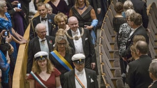 Årshögtiden 2017 vid Umeå universitet. Ceremonin i Aula Nordica.