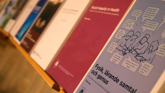 Bild på avhandlingar Genuforskarskolan