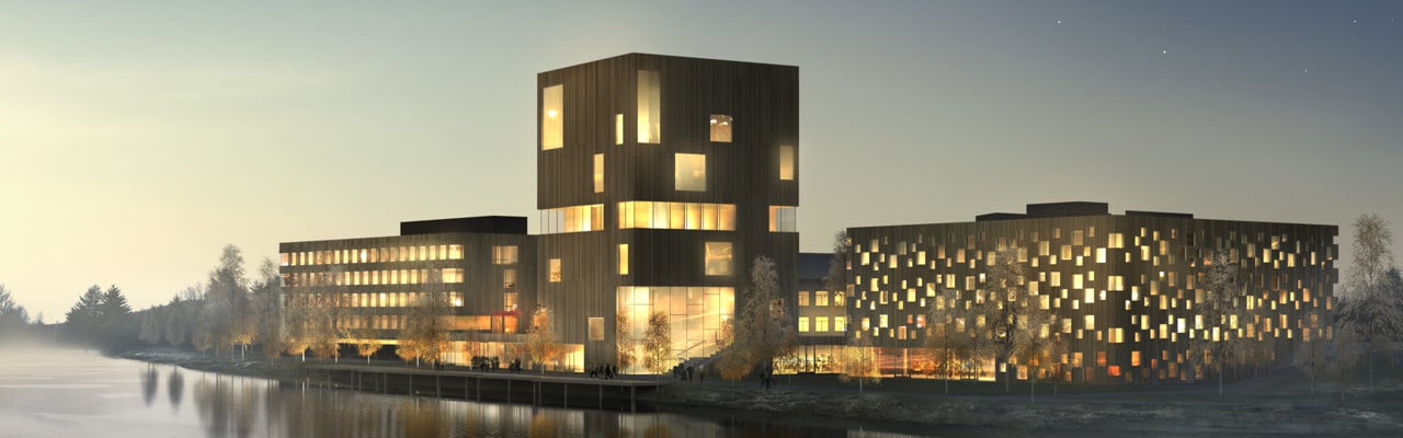 Illustration över Konstnärligt campus
