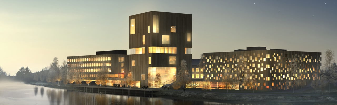 Illustration över Konstnärligt campus