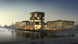 Illustration över Konstnärligt campus