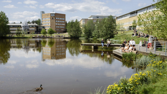 Bild på studenter