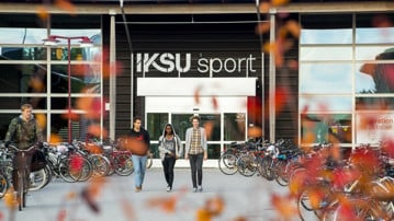 Iksu sport, södra entrén