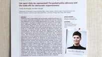 Cecilia Stenlings artikel i International Journal of Sport Policy and Politics