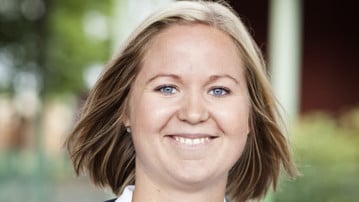 Porträtt på Emma Hörnfeldt