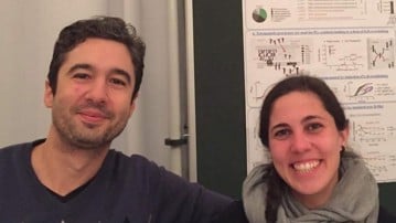 Felipe Cava och Sara Hernandez