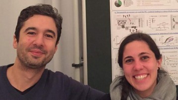 Felipe Cava och Sara Hernandez